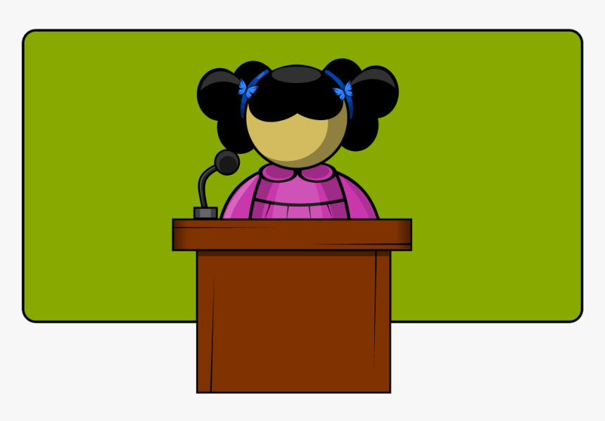 Public Speaking Clipart - Speaker Clipart, HD Png Download
