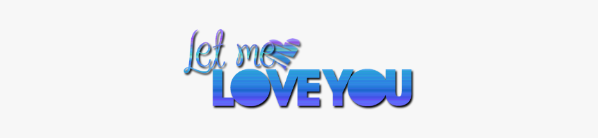#let Me Love You - Electric Blue, HD Png Download