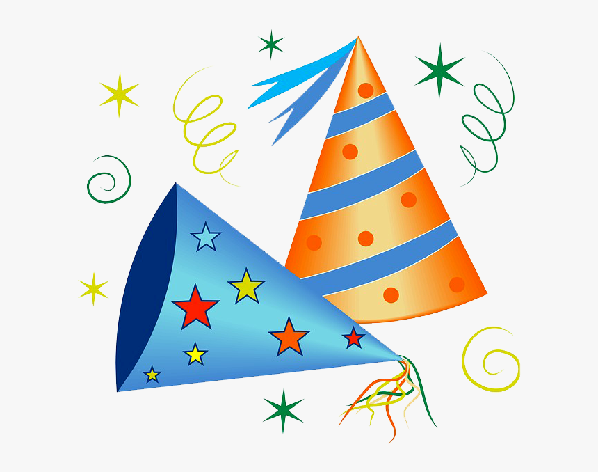 Party Hats Clipart, HD Png Download
