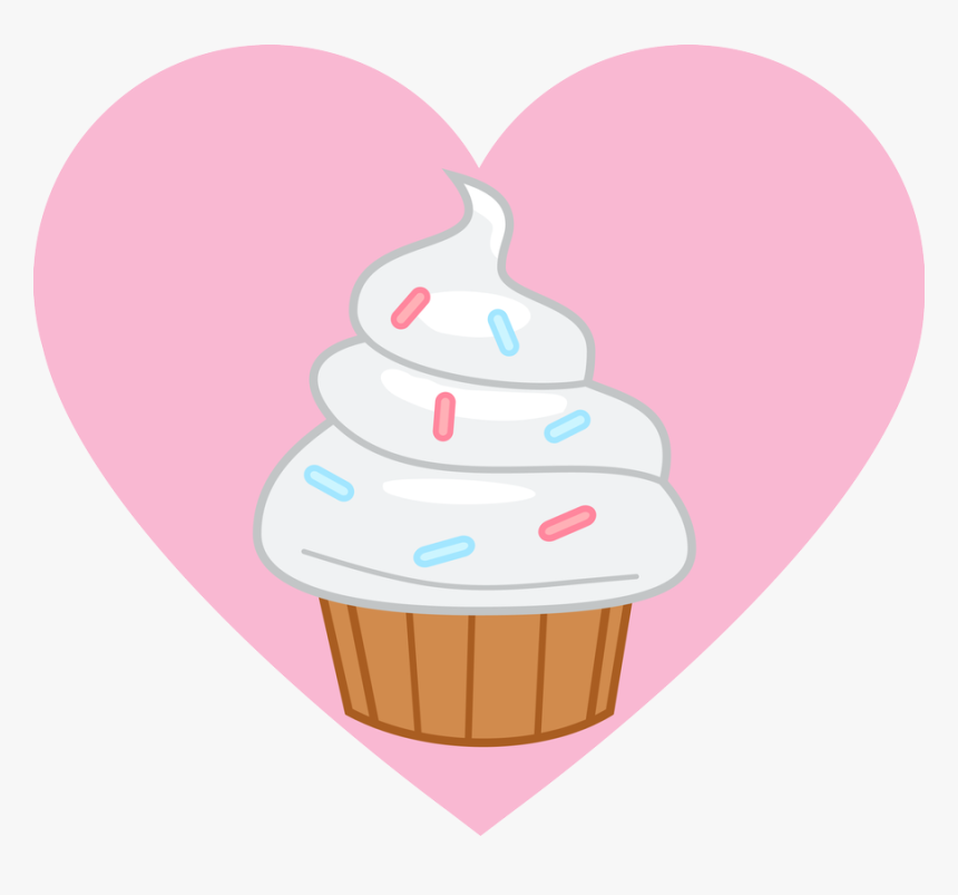 Sprinkle Hearts Cutie Mark [request] By Lahirien On - My Little Pony Cake Cutie Mark, HD Png Download