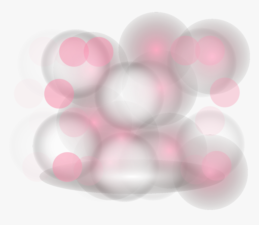 Vector Black And White Library Bokeh Transparent Pink - Circle, HD Png Download
