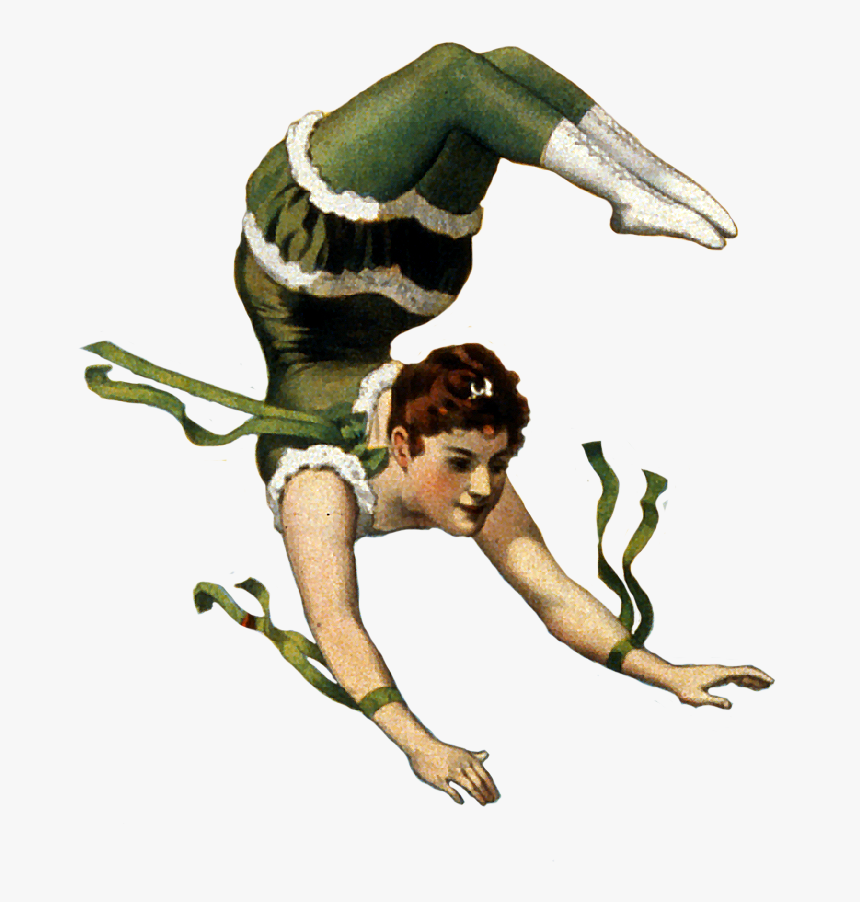 Girl-dancers - Illustration, HD Png Download