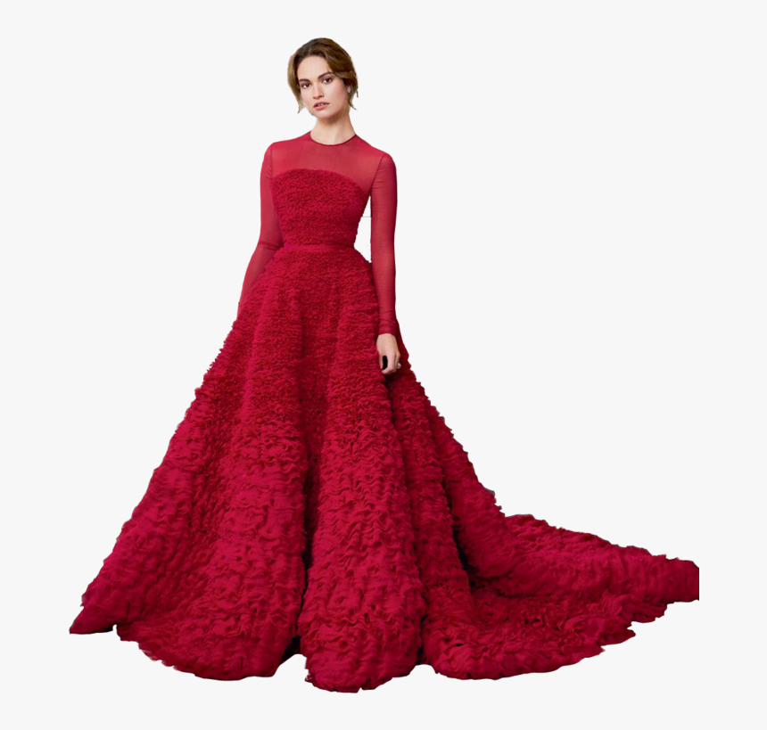 Thumb Image - Lily James Png, Transparent Png