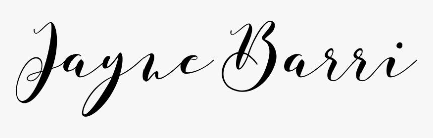 Jayne Barri Photography - Calligraphy, HD Png Download
