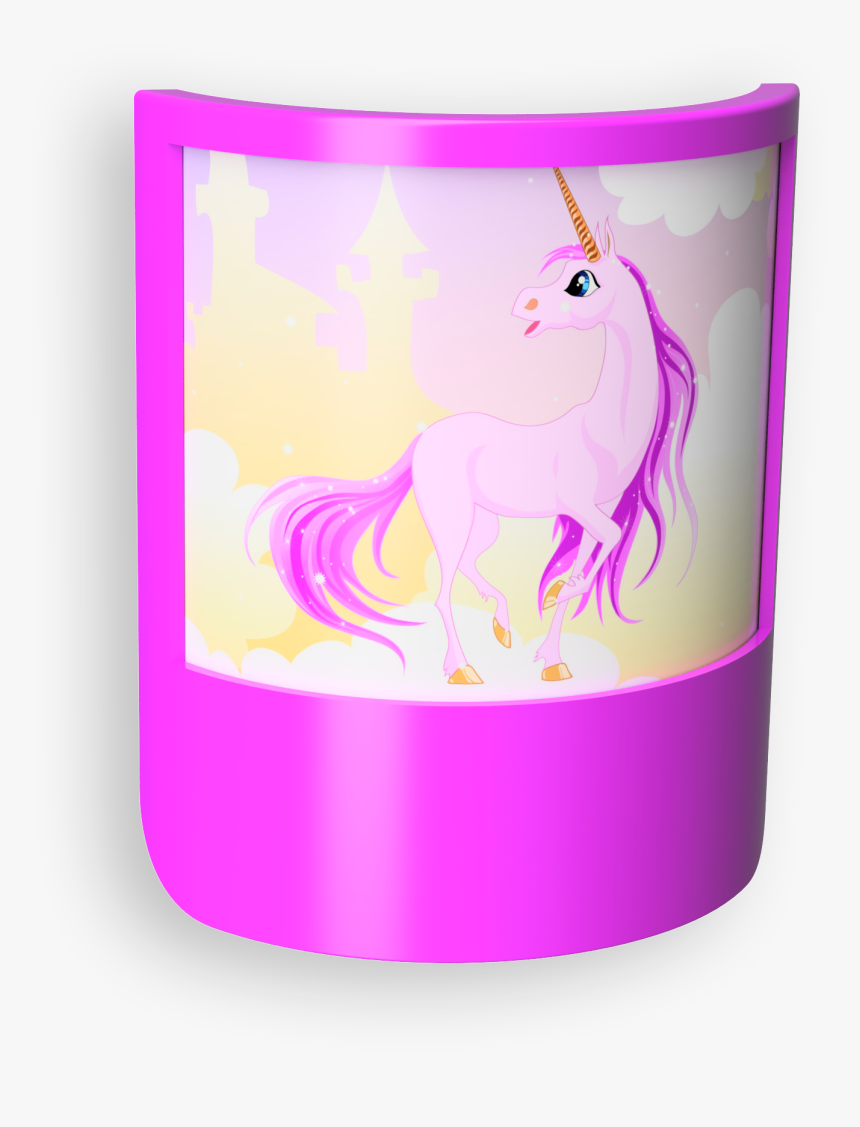 Unicorn Led Shade Night Light - Pony, HD Png Download