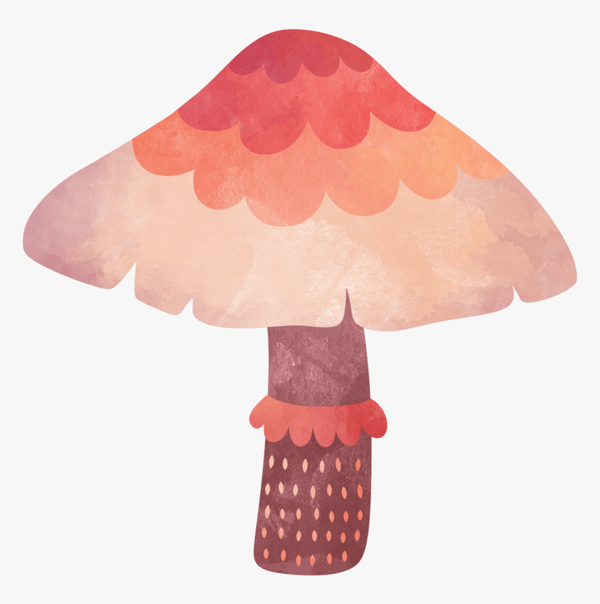 中国风荷花水彩画 - Lampshade, HD Png Download