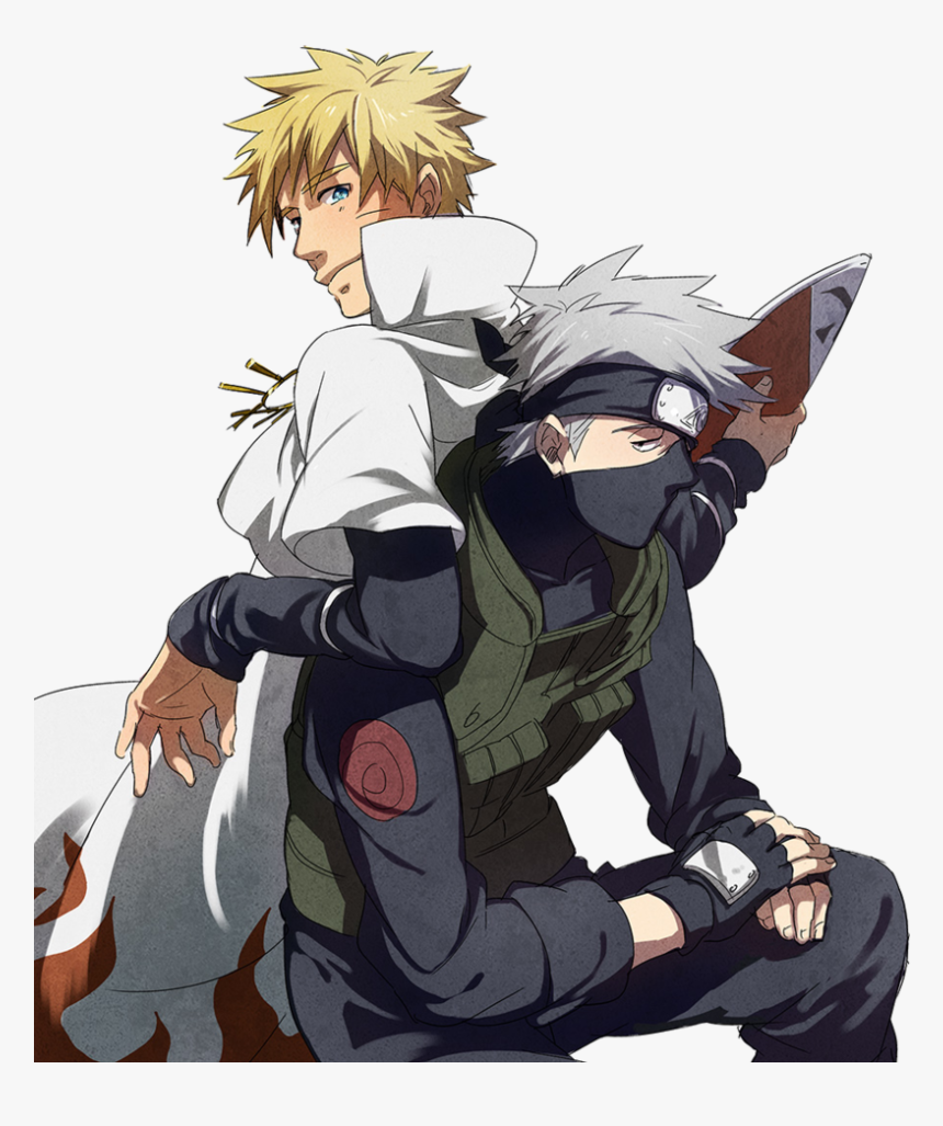 No Caption Provided - Hokage Kakashi X Naruto, HD Png Download