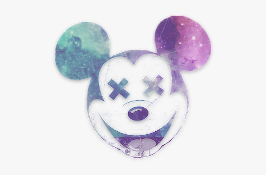 #galaxy #galaxia #galaxyedit #hipster #picsart #unicorn - Png Imagenes De Mickey, Transparent Png