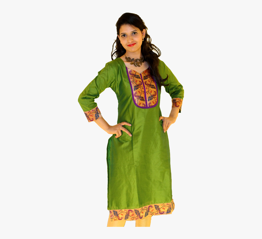 Indian Girl Dress Png, Transparent Png