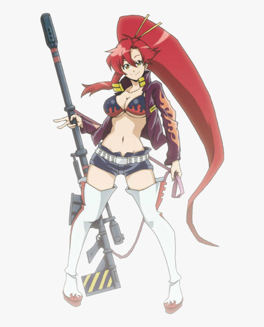 Yoko Littner Time Skip - Timeskip Yoko Gurren Lagann, HD Png Download