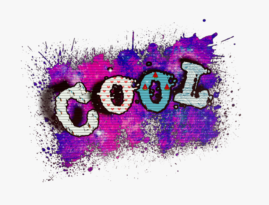 #sticker #cool #graffiti #splat #splater #3d #pinksandpurples - Illustration, HD Png Download