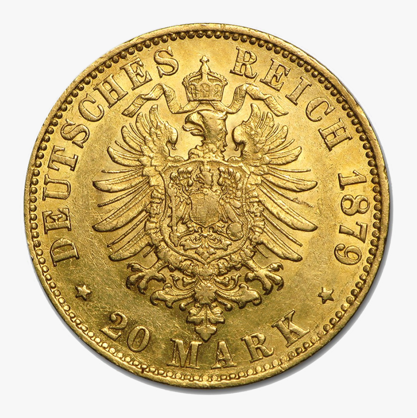 20 Mark Hanseatic Town Hamburg Gold Coin - Justinian Code Symbol, HD Png Download