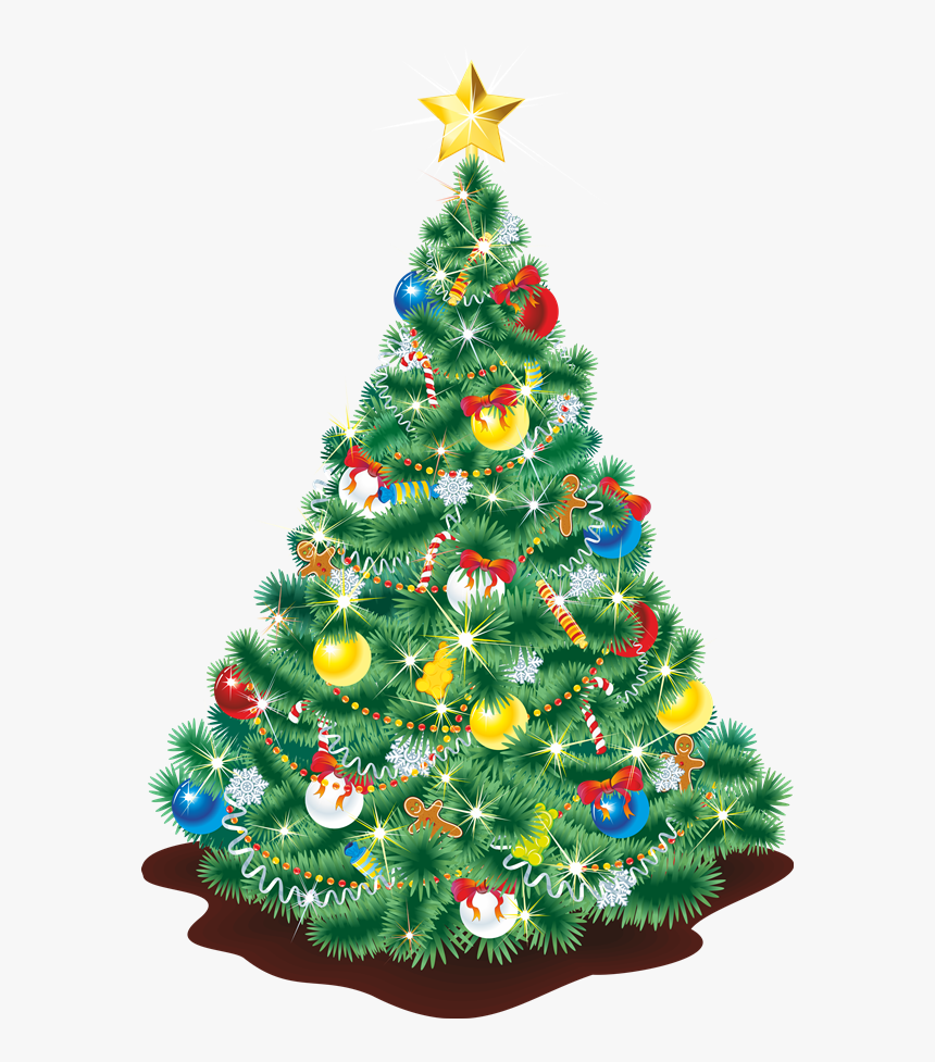 Christmas Tree Free To Use Clipart - Christmas Tree Art Png, Transparent Png