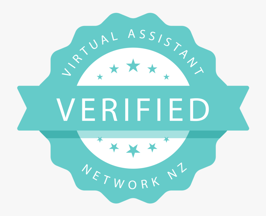 Virtual Assistant Network Nz Verified Badge Blue-04 - Pldm, HD Png Download