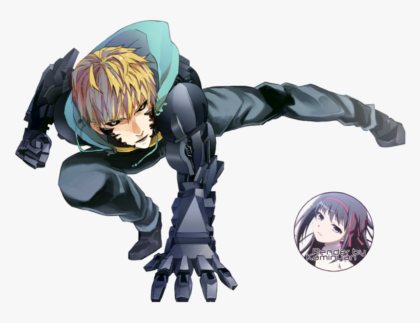 One Punch Man Genos Png, Transparent Png