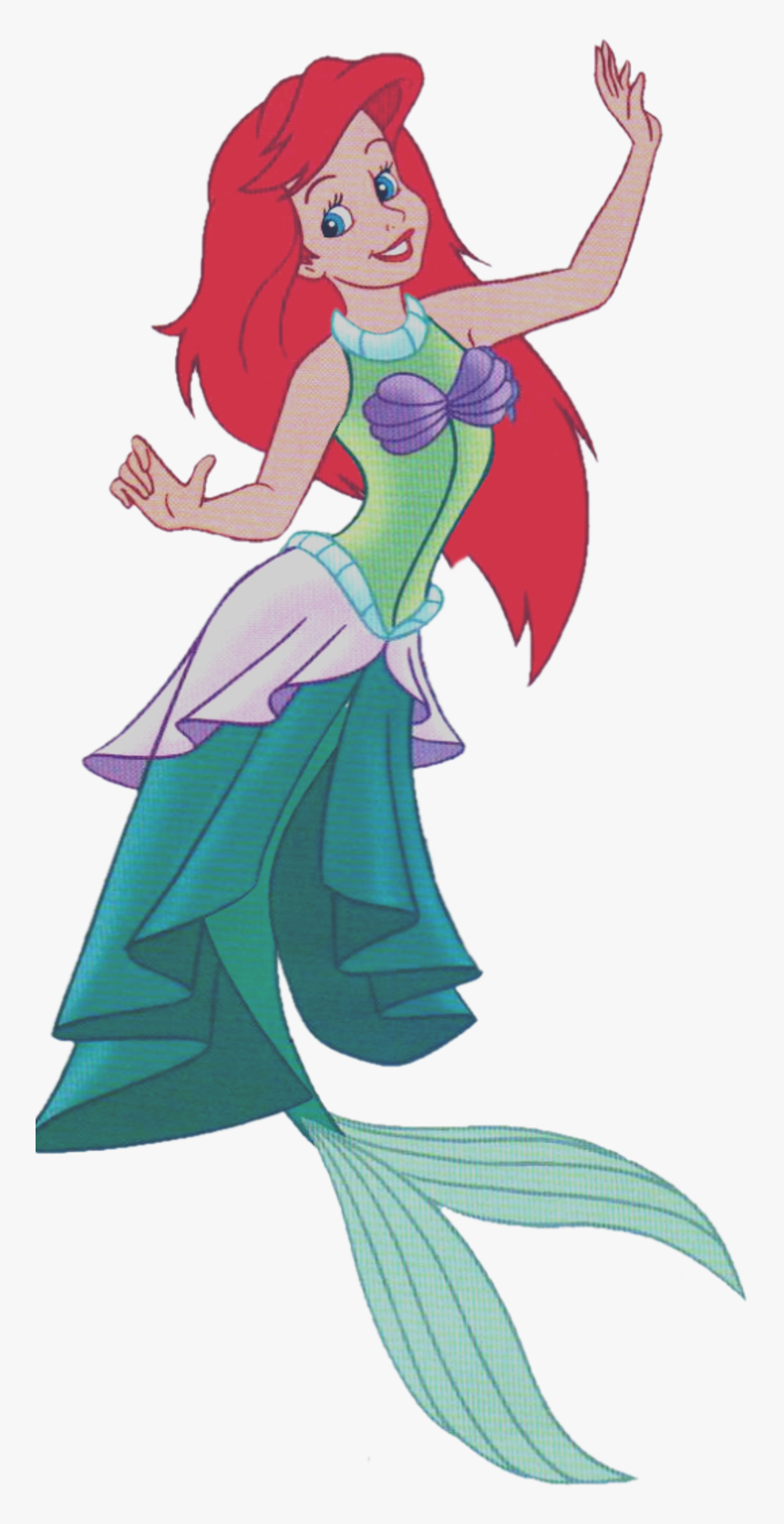Ariel Brasilena Ded - Disney Paper Dolls, HD Png Download