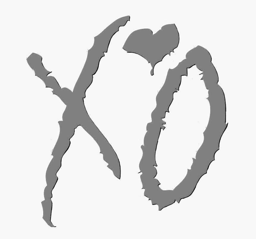 #weeknd #xo #theweekend - Xo Theweeknd Stickers Png, Transparent Png