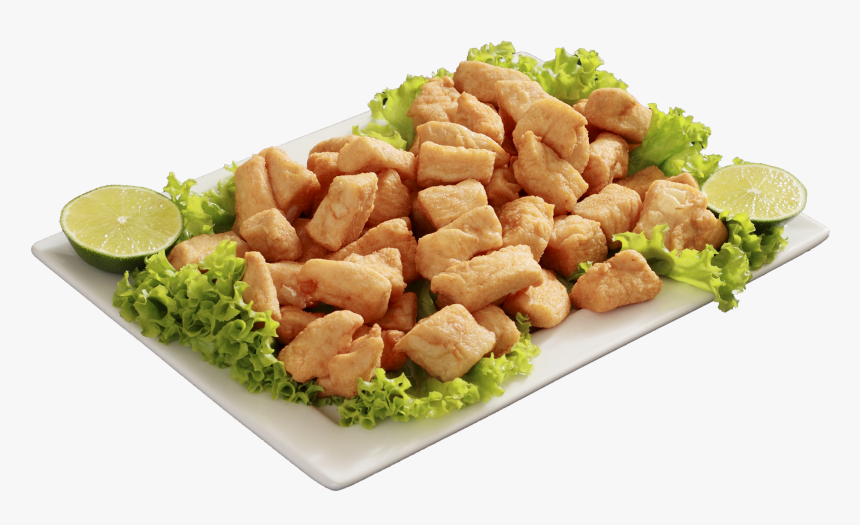 Porção De Isca De Frango Com Batata Frita, HD Png Download