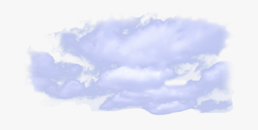 薄云白云云朵云彩元素 - Watercolor Paint, HD Png Download