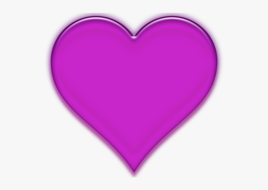 Corazones Violetas En Png, Transparent Png