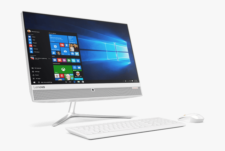 Lenovo Aio 510 , I5-6400 , 4gb Ram , 1tb Hdd , Dvdrw, - Lenovo Aio 510 23ish, HD Png Download