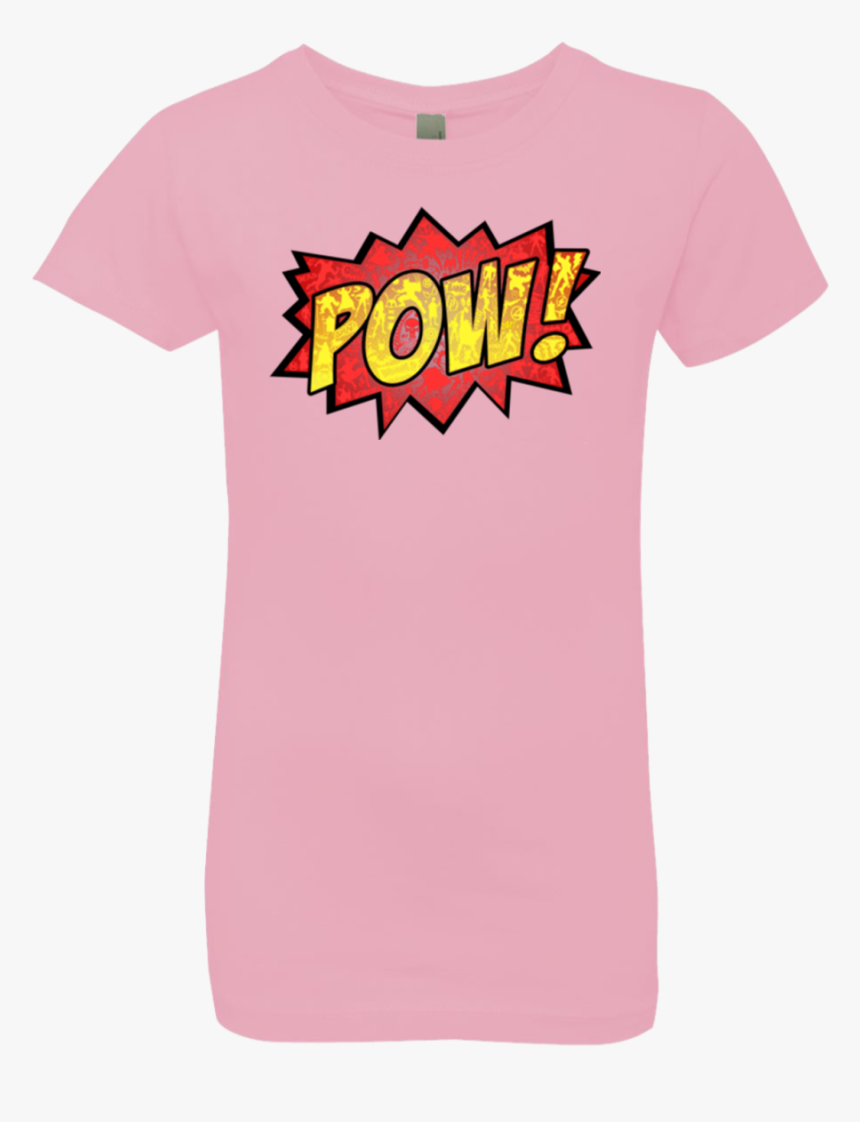 Pow Girls Premium T-shirt - Active Shirt, HD Png Download