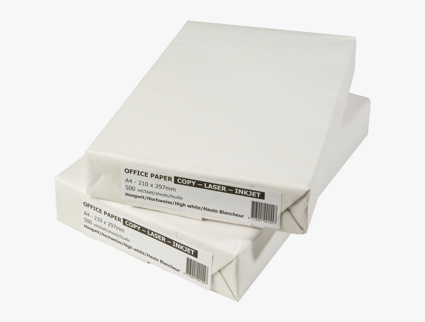 Copy Paper, A4, 297x210mm, White - Copy Paper, HD Png Download