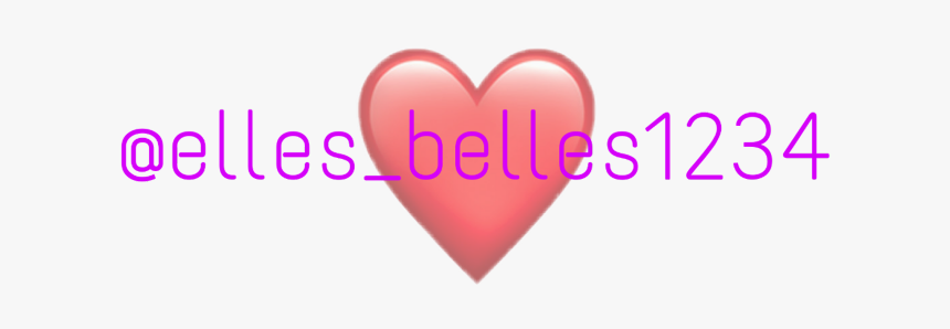 #elles Belles1234 @elles Belles1234 This Sticker Is - Heart, HD Png Download