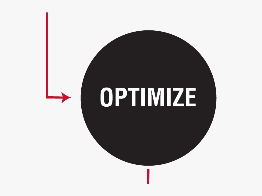 Optimize Black@4x - Circle, HD Png Download