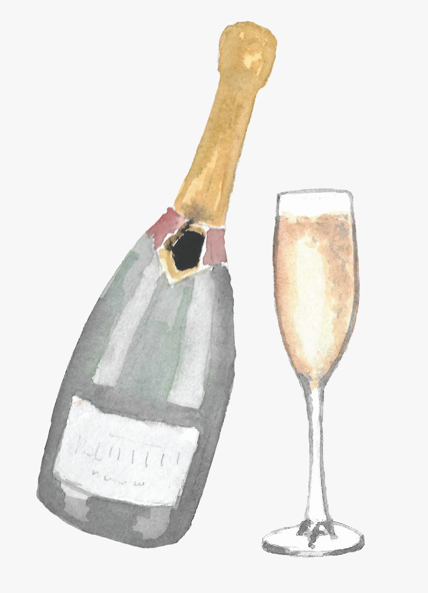 Champagne , Png Download - Wine Glass, Transparent Png