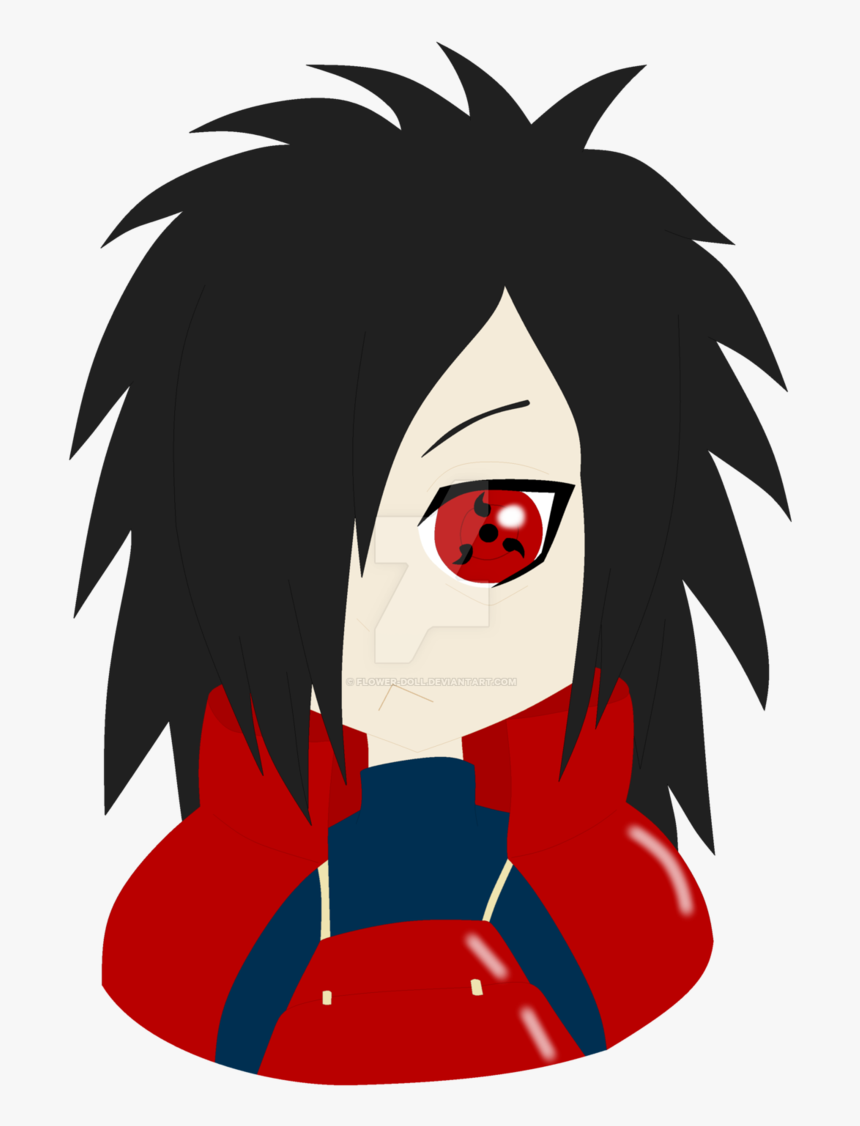 Vector Library Library Uchiha Chibi Bust Digital - Cartoon, HD Png Download