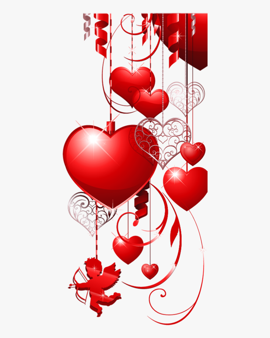 #heart #hearts #valentine #valentinesday #frame #frames - Valentines Day Clipart, HD Png Download