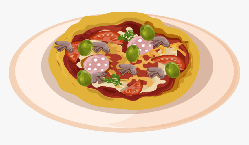 橙子 橙色 插画 水果 美食 - Comida Italiana Dibujo, HD Png Download