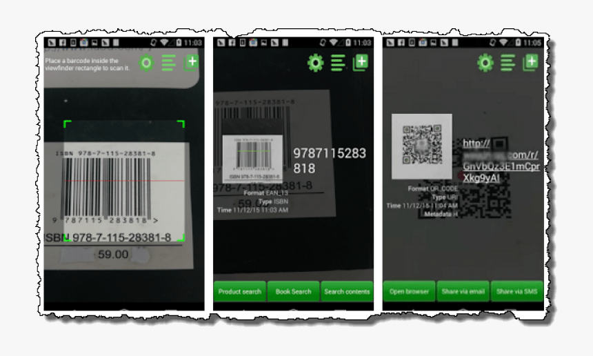 Aplikasi Scanner Barcode Android, HD Png Download