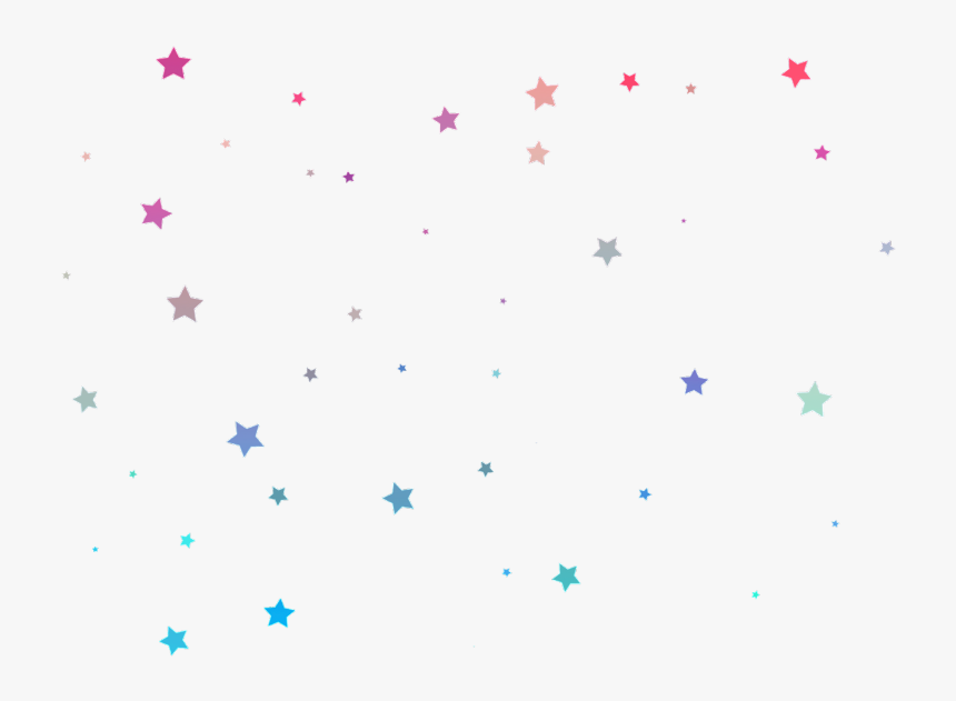 #stars #colorful #random - Pattern, HD Png Download