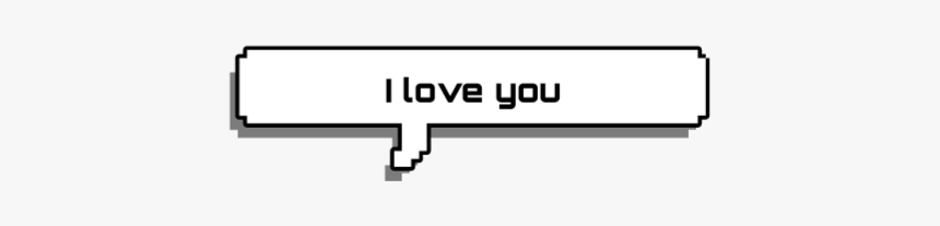 #iloveyou #chatbubble - Statistical Graphics, HD Png Download