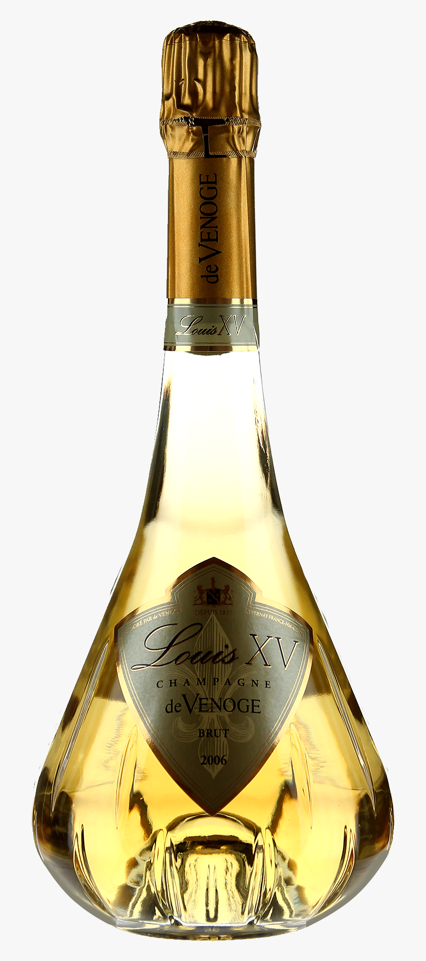 1995 Champagne Louis Xv - De Venoge Louis Xv 2008, HD Png Download