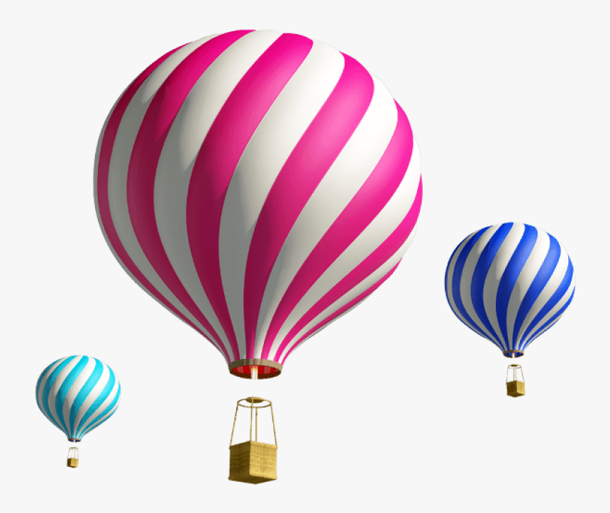 Free Png Airship Png Images Transparent - Hot Air Balloon Without Background, Png Download