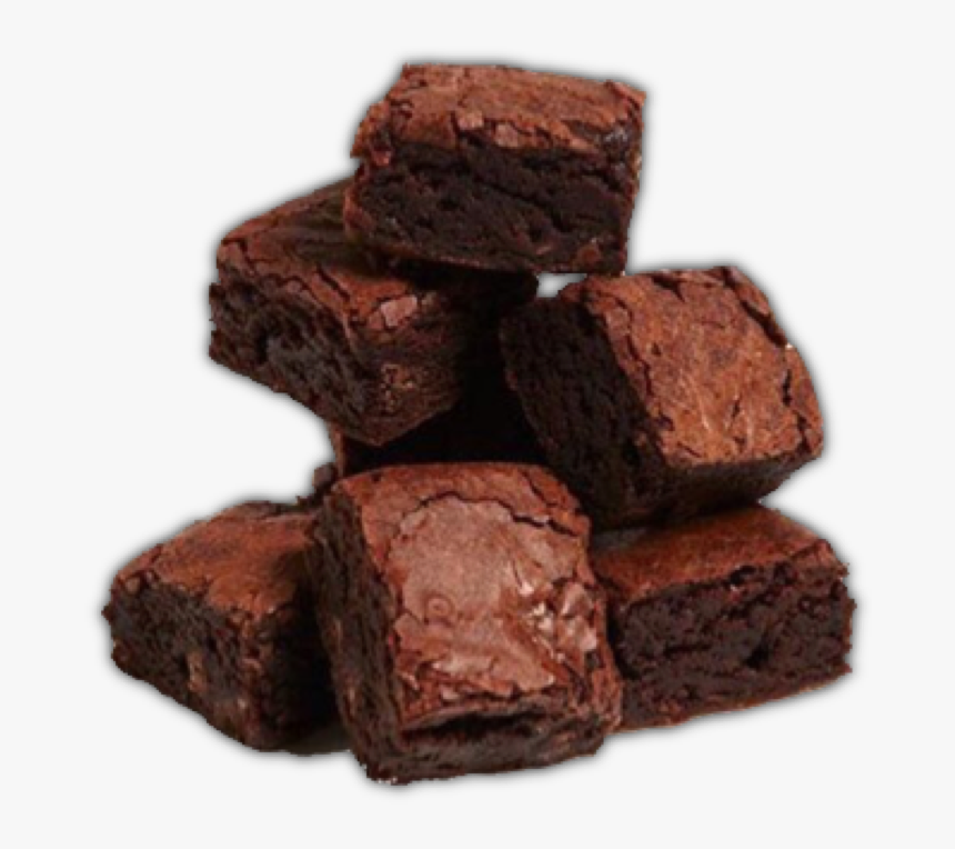 #brownie #brownies #yum #dessert #freetoedit - Brownie Aesthetic Transparent Png, Png Download