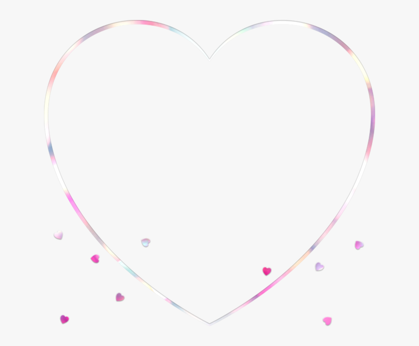 #love #heart #glitter #colorsplash #watercolor #colorful - Heart, HD Png Download