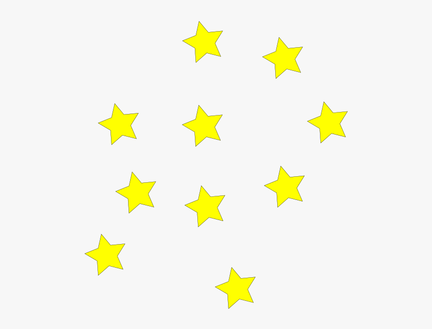 Line Point Angle Yellow Pattern - Stars Clipart, HD Png Download
