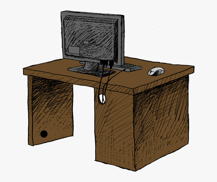 Sanitation Office Desk - Computer Desk, HD Png Download