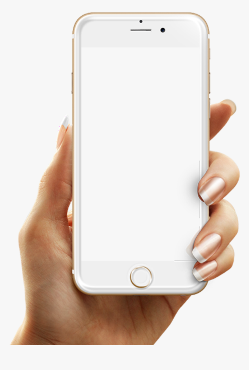 Transparent Telephone Png - Phone In Hand Png, Png Download