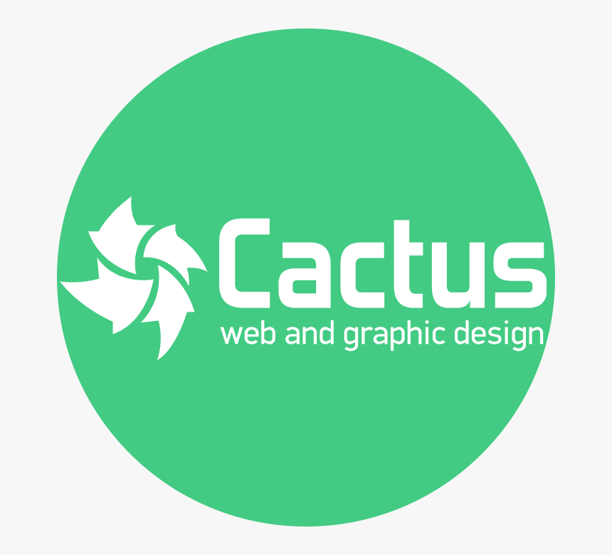 Κατασκευή Ιστοσελίδων Cactus - Circle, HD Png Download