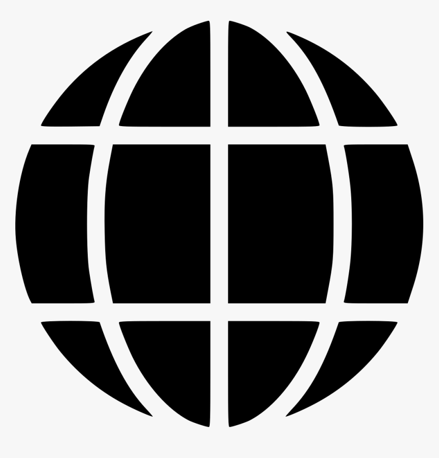 Globe Global Location Earth Network Website - Globe Icon, HD Png Download