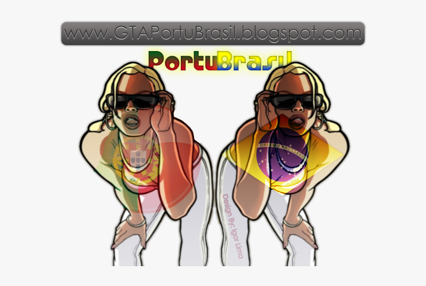 Gta Portubrasil - Gta San Andreas, HD Png Download