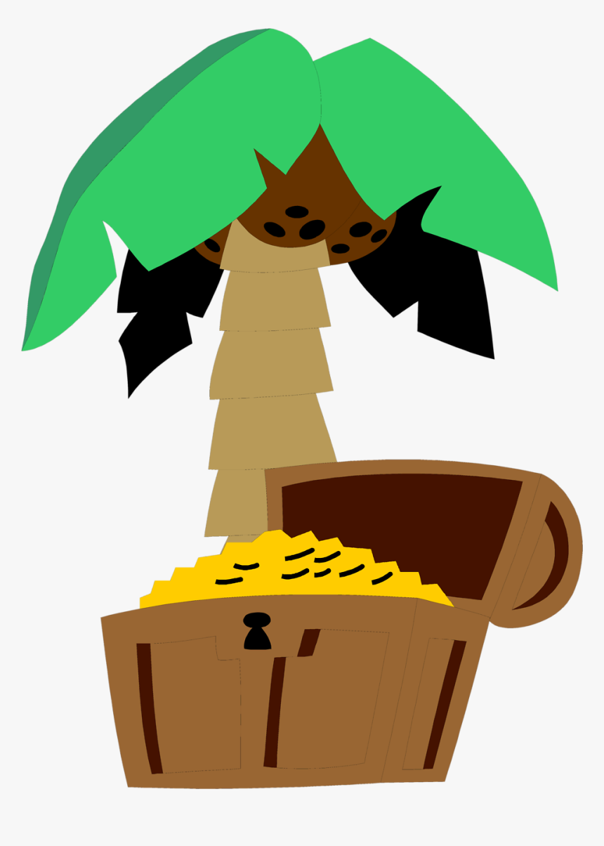 Transparent Treasure Chest Png - Cartoon, Png Download