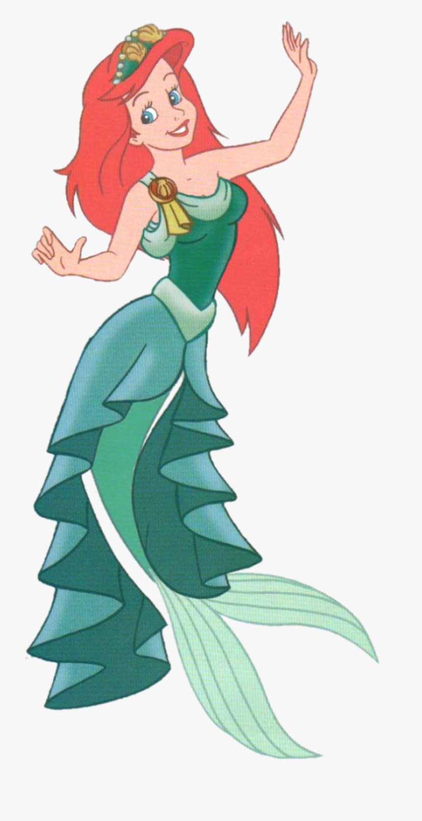 Ariel Brasilena A Ded - Disney Paper Dolls, HD Png Download