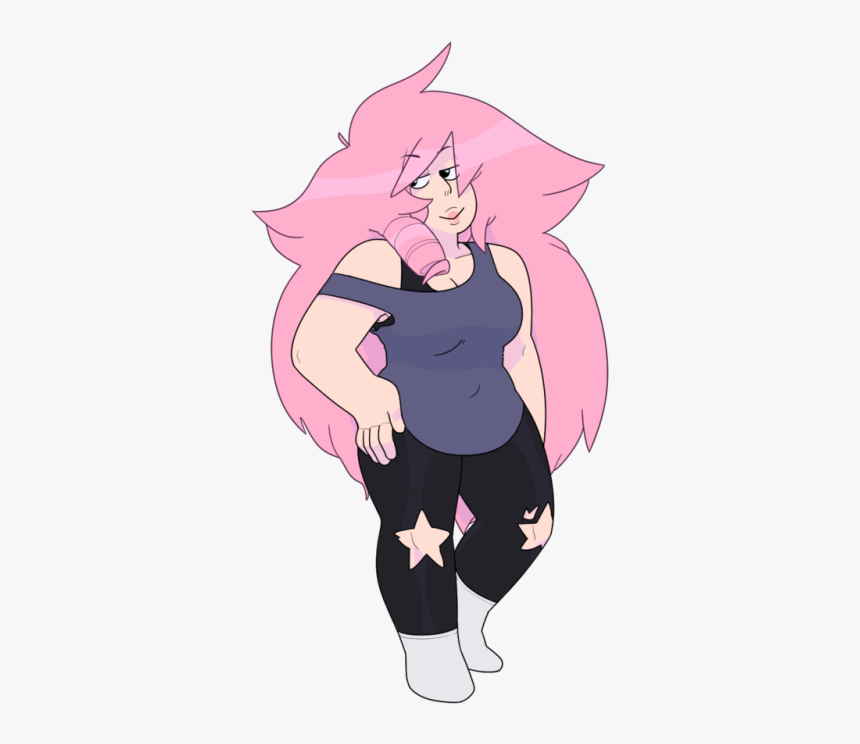 Pink Fictional Character Vertebrate Joint Mythical - Steven Universe Pink Amethyst, HD Png Download