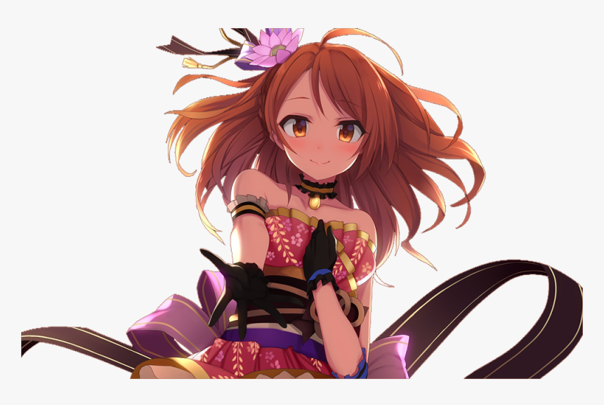 Anime Happy Girl Transparent, HD Png Download